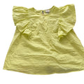 Target Lime Green Ruffle Sleeve Blouse Womens Small Flowy Summer Top